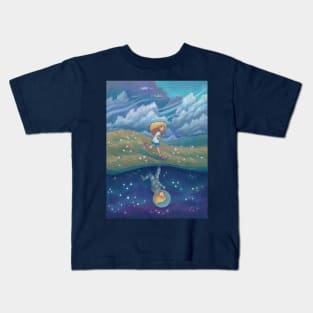 Space girl Kids T-Shirt